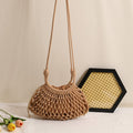 Siopsrl | Fine macrame crossbody bag with reinforced carrying strap Siopsrl