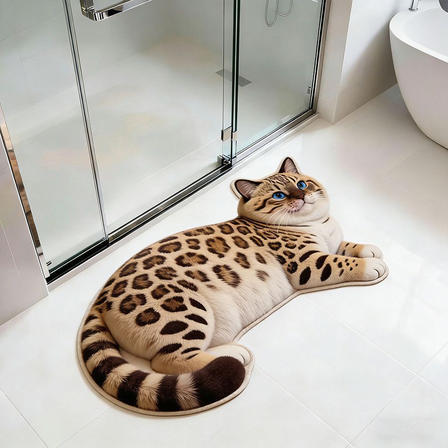 Siopsrl | Cat-Shaped Bath Mat Siopsrl