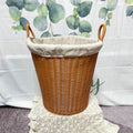 Woven Storage Basket with Cotton Lining Siopsrl