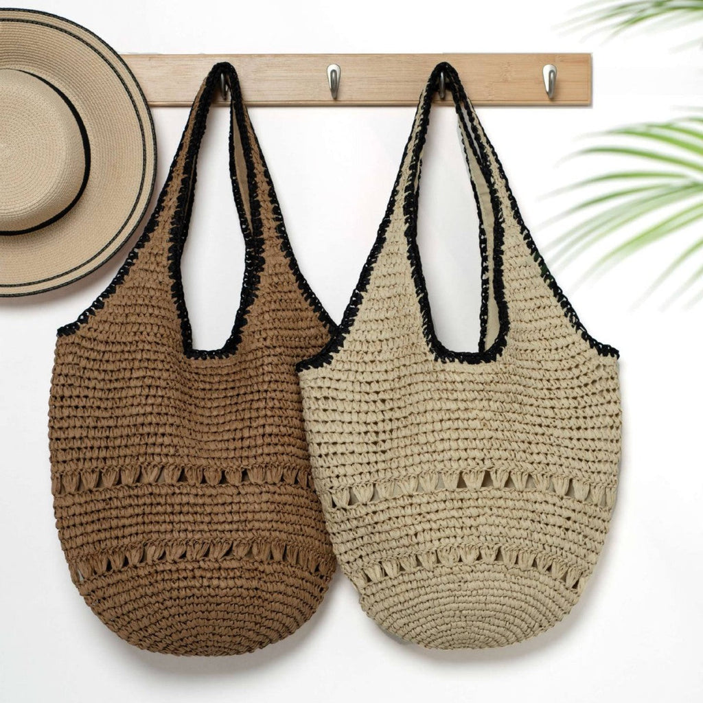 Siopsrl | Handcrafted straw bag with sophisticated design Siopsrl