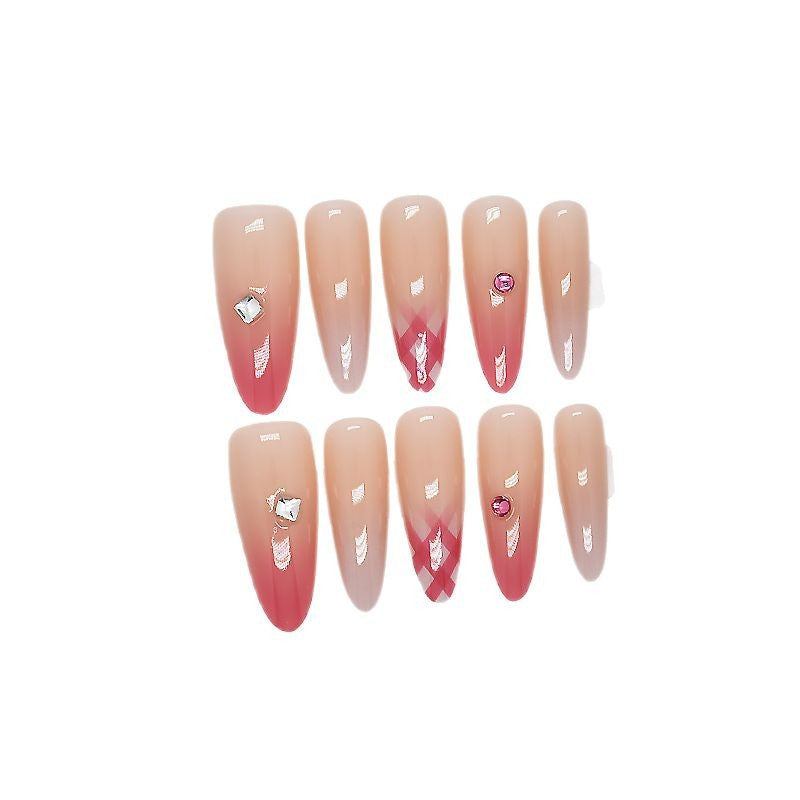 Siopsrl | Gradient Ombre Press-On Nail Extensions Siopsrl