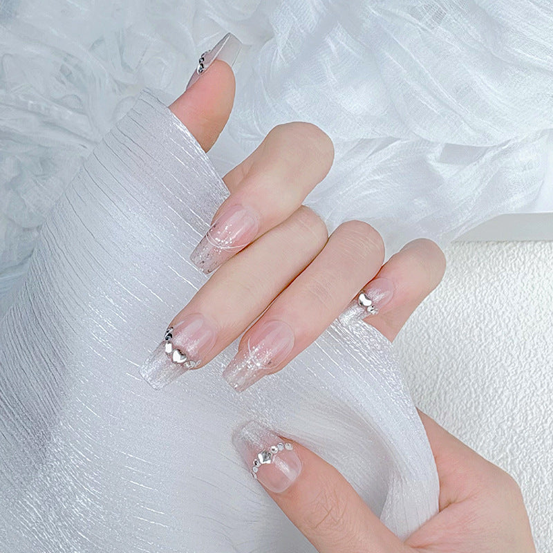 Siopsrl | Elegant French Tip Press-On Nails Siopsrl
