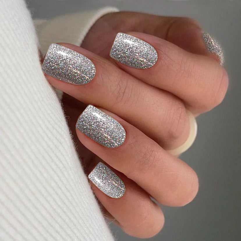Siopsrl | Glittering Press-On Nail Tips Siopsrl