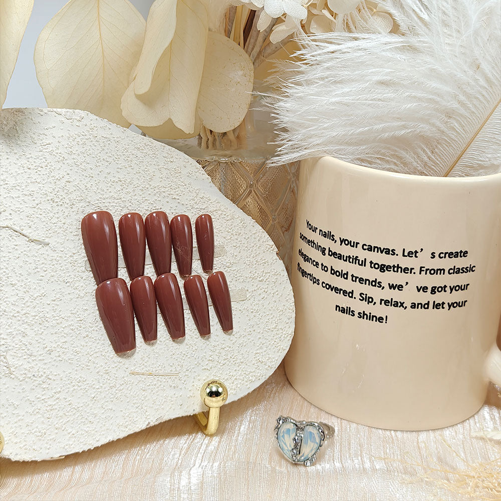 Siopsrl | Artificial nails in elegant high gloss with stiletto shape Siopsrl