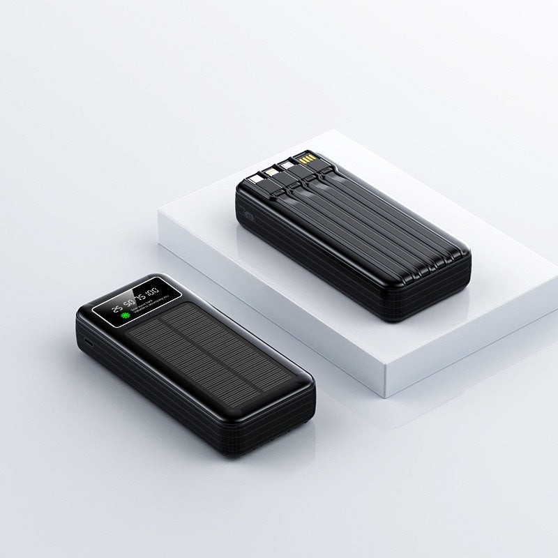 Siopsrl | Solar Powerbank with Digital Energy Display Siopsrl