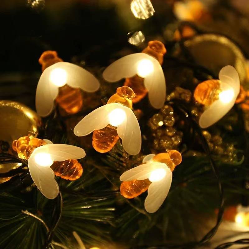 Siopsrl | Decorative Bee Solar String Lights Siopsrl