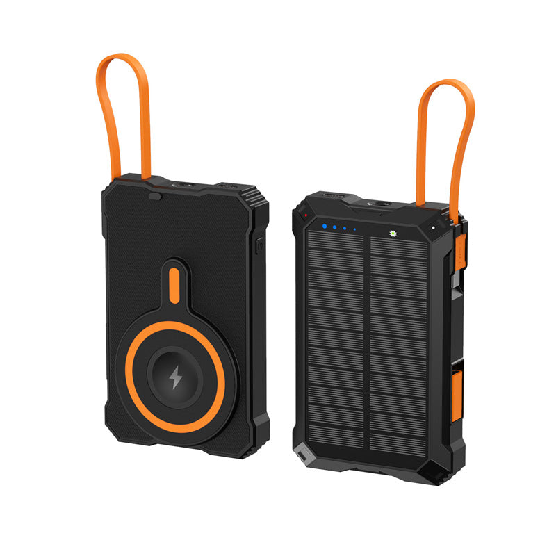 Siopsrl | Solar Powerbank with Wireless Charging Function Siopsrl