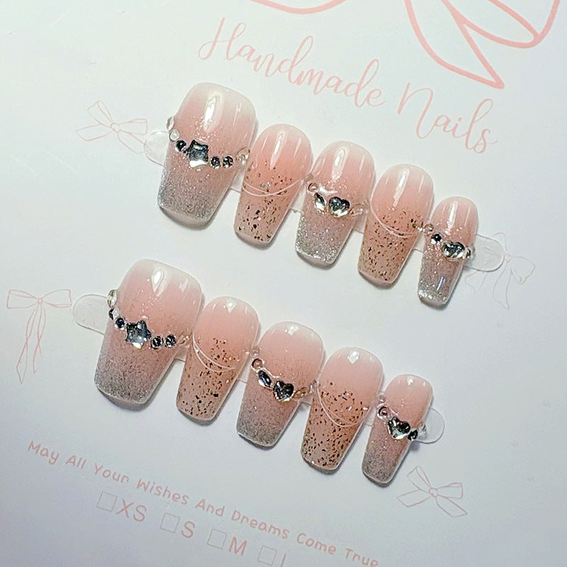 Siopsrl | Elegant French Tip Press-On Nails Siopsrl
