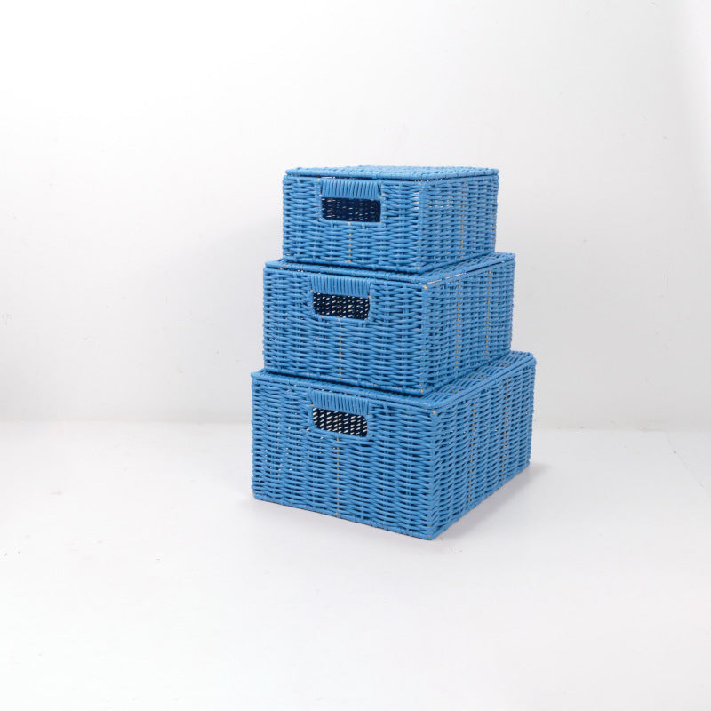Women storage baskets made of woven material Siopsrl