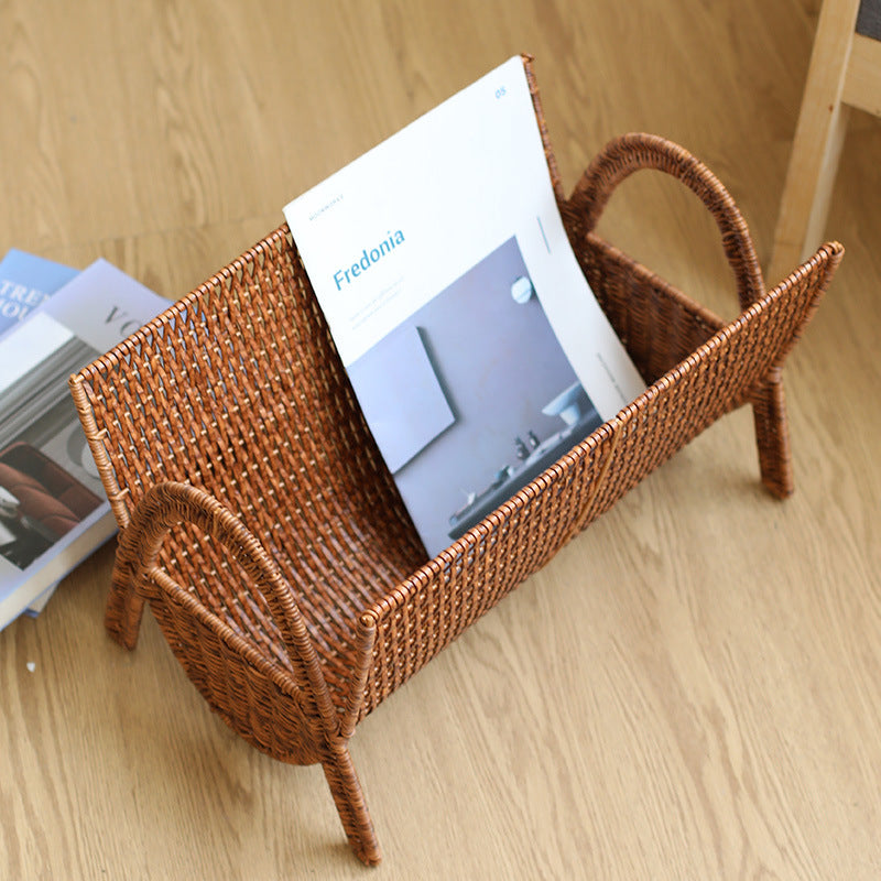 Siopsrl | Handwoven Rectangular Magazine Holder Siopsrl