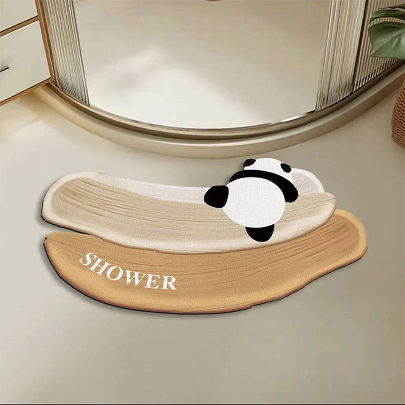 Siopsrl | Cute Panda-Themed Bath Mat