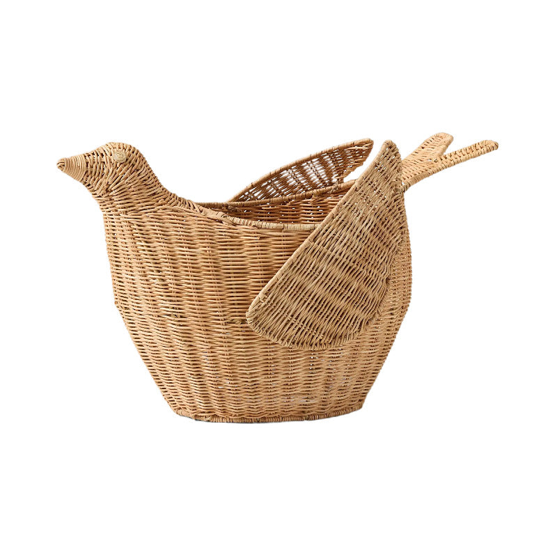 Playful basket in bird design Siopsrl