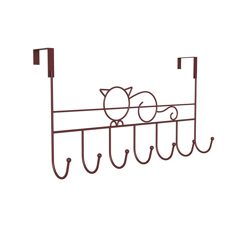 Cat-Themed Wall Hook Rack Siopsrl