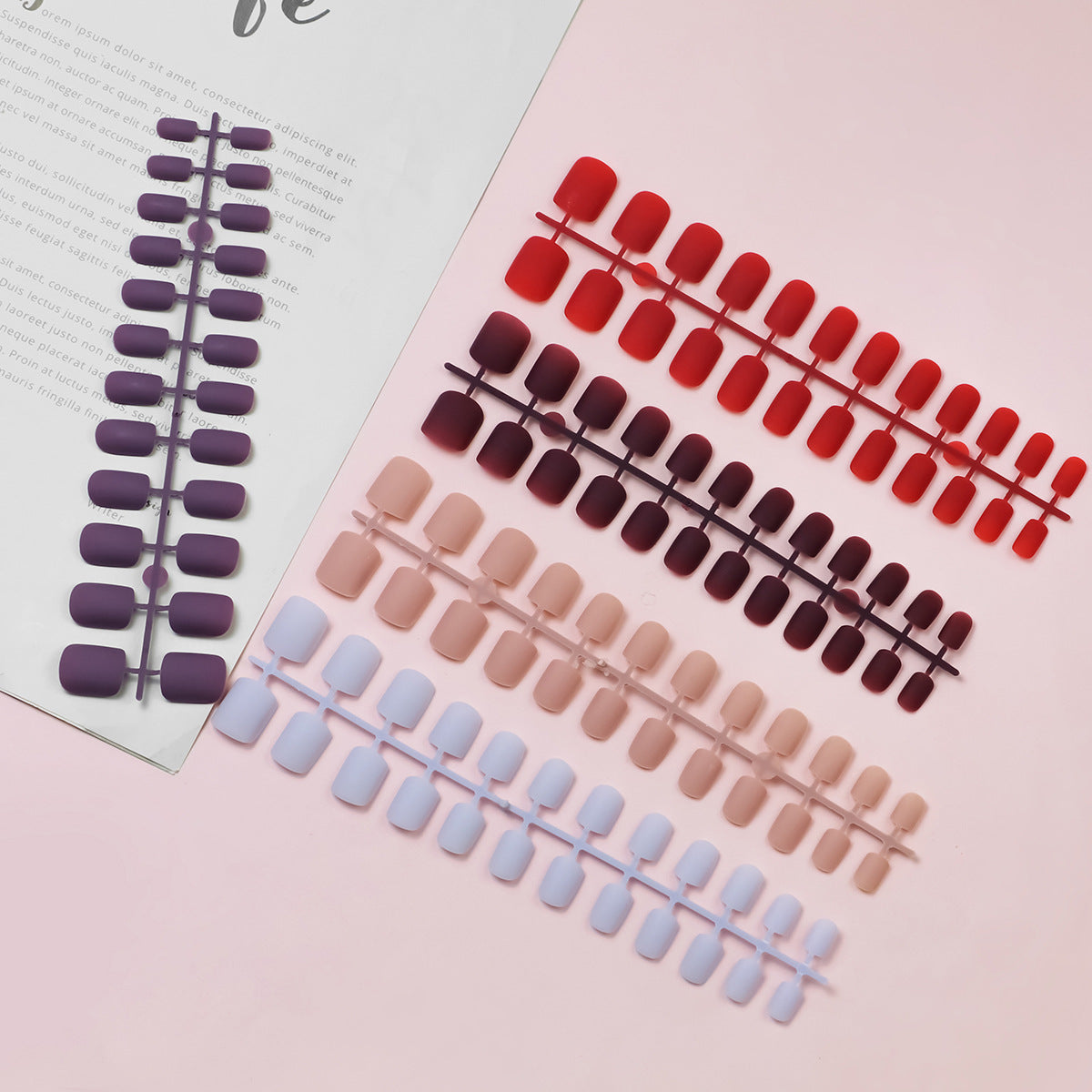 Siopsrl | Matte Finish Press-On Nail Tips Siopsrl