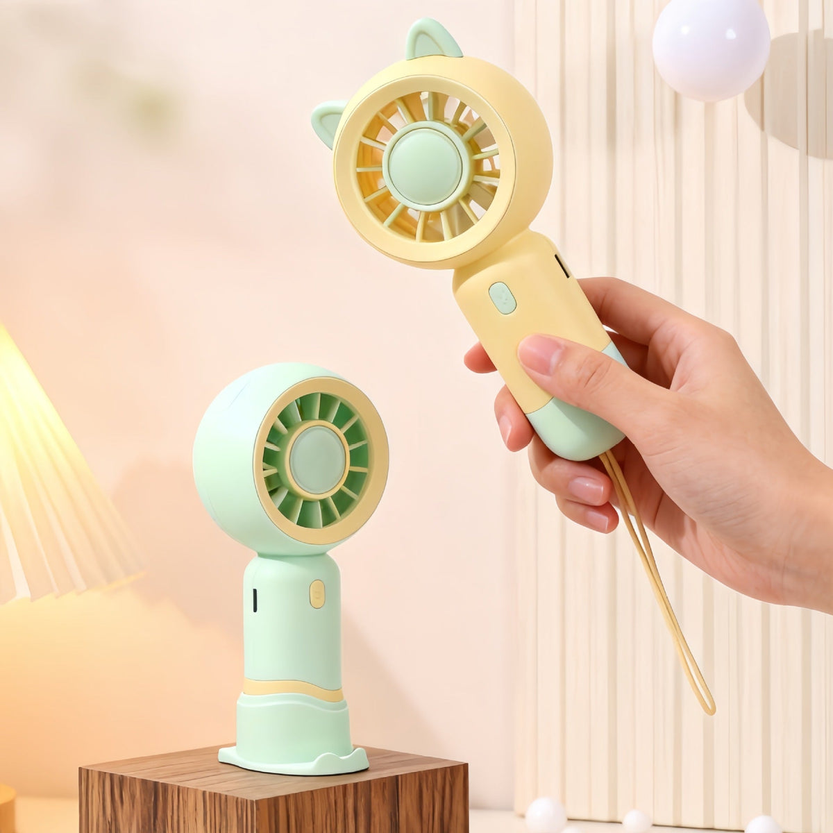 Siopsrl | Women's Portable Mini Fan with Innovative Design and USB Charging Function Siopsrl