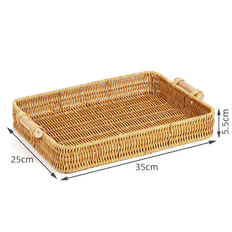 Rectangular Woven Storage Basket Siopsrl