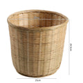 Natural Woven Waste Bin Siopsrl