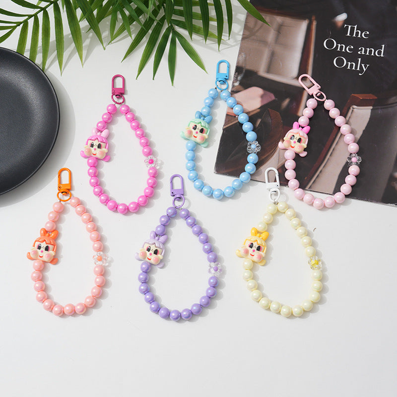Siopsrl | Cartoon-Themed Beaded Keychain Siopsrl