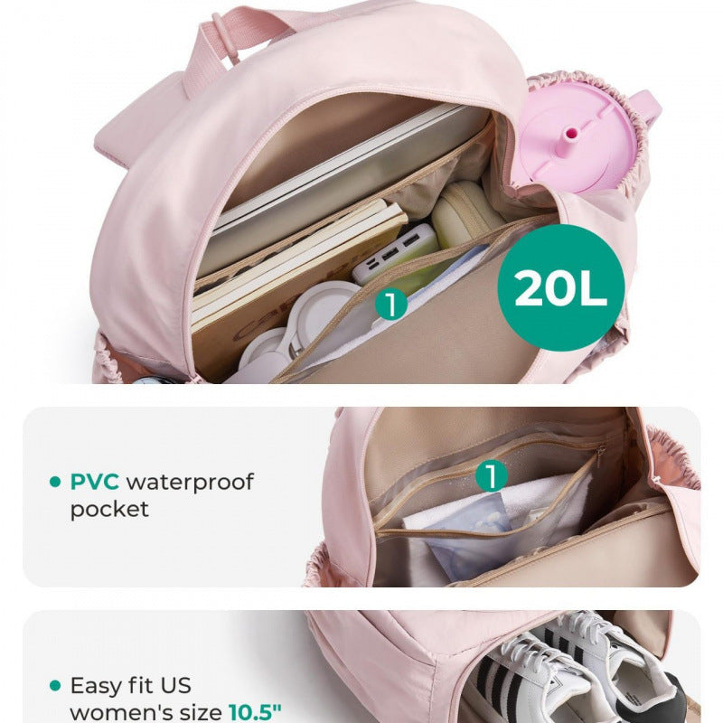 Siopsrl | Sporty tennis backpack with shoe compartment and practical outer pockets Siopsrl