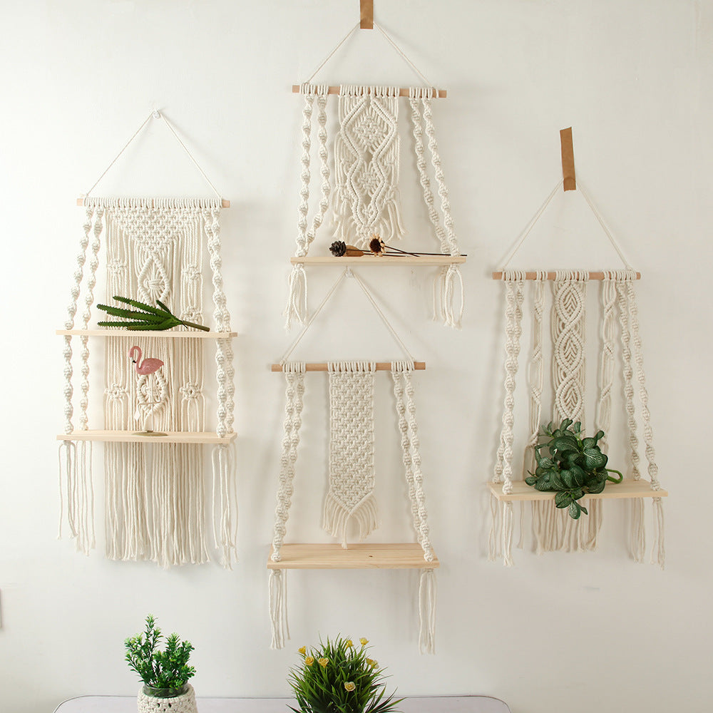 Decorative Macrame Shelf Siopsrl