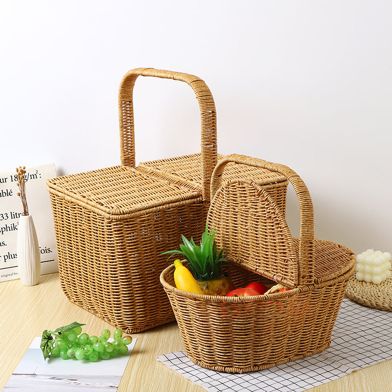 Woven Picnic Basket Siopsrl