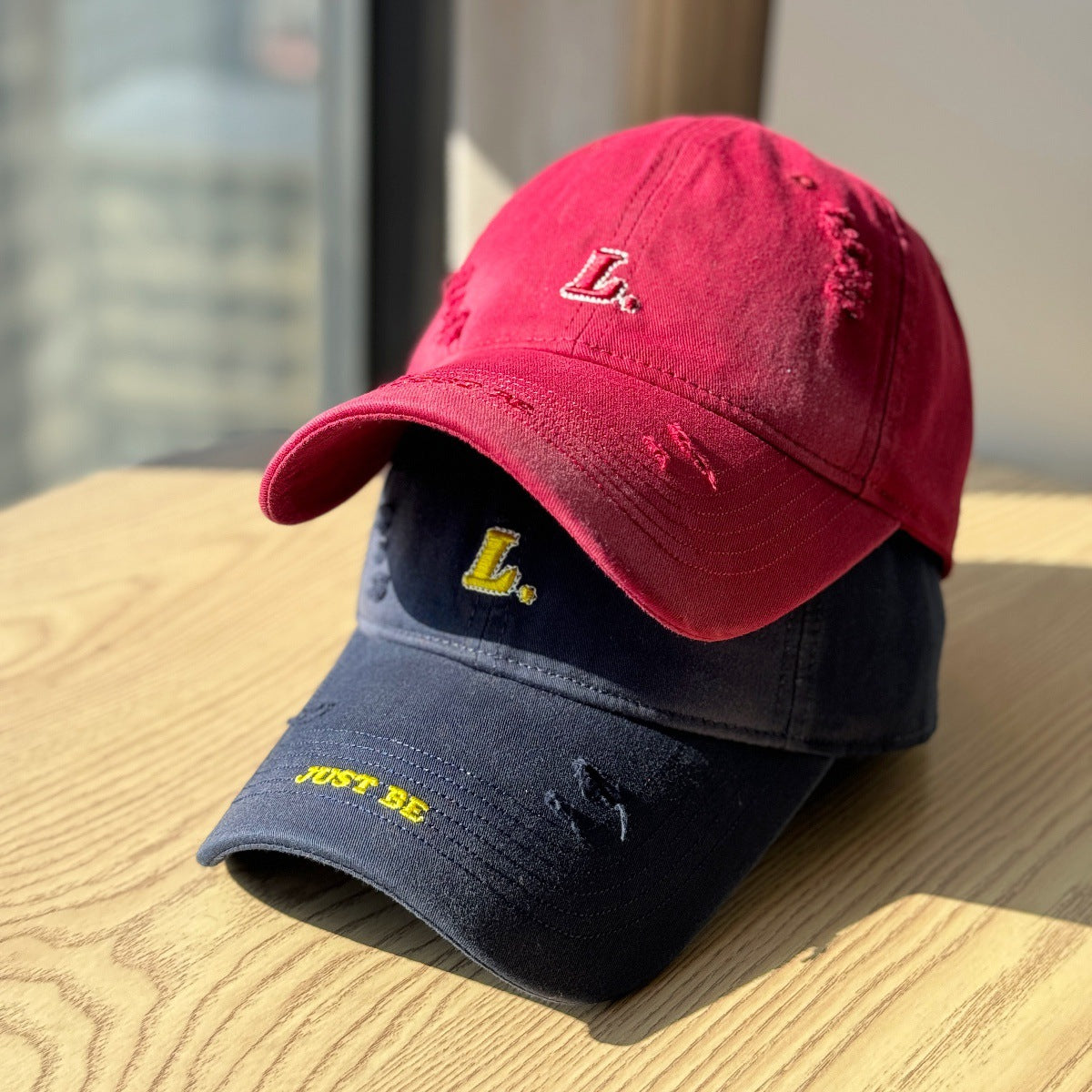 Siopsrl | Women's Distressed Cotton Baseball Cap Siopsrl