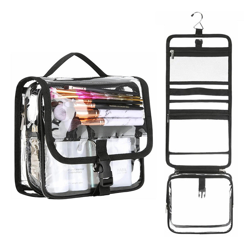 Siopsrl | Cosmetic organizer with transparent design and practical hook Siopsrl
