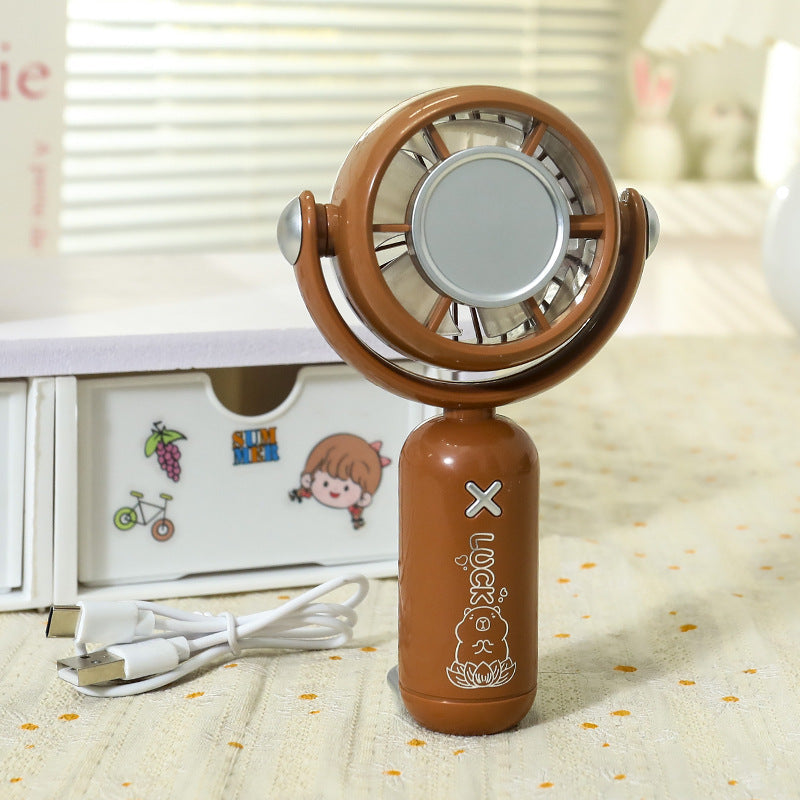 Siopsrl | Portable handheld fan with cute design and USB charging function Siopsrl