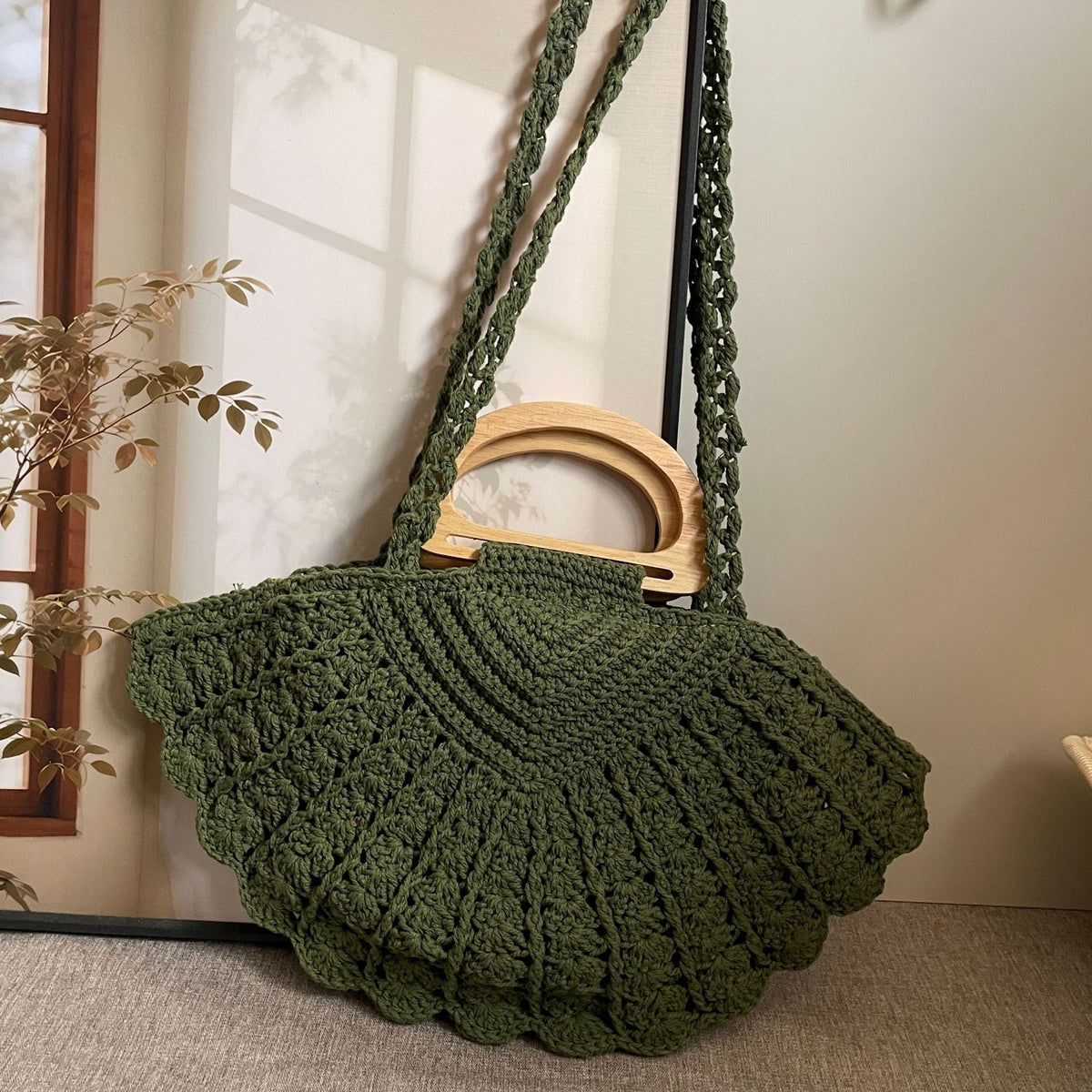 Siopsrl | Hand-knotted shoulder bag Siopsrl