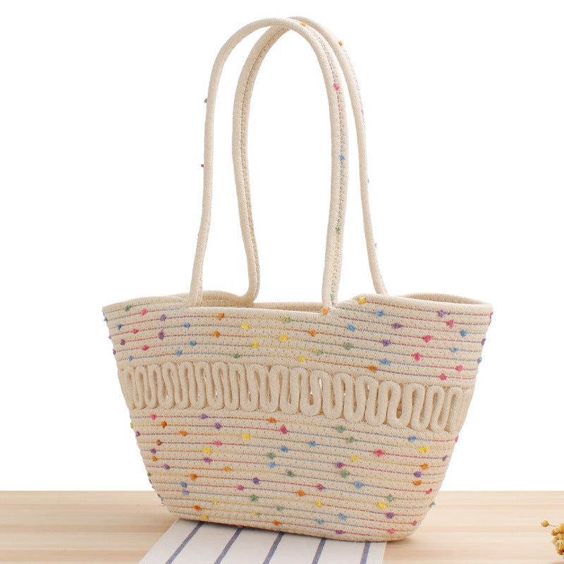 Siopsrl | Stylish Bast Crossbody Bag with Colorful Accents Siopsrl