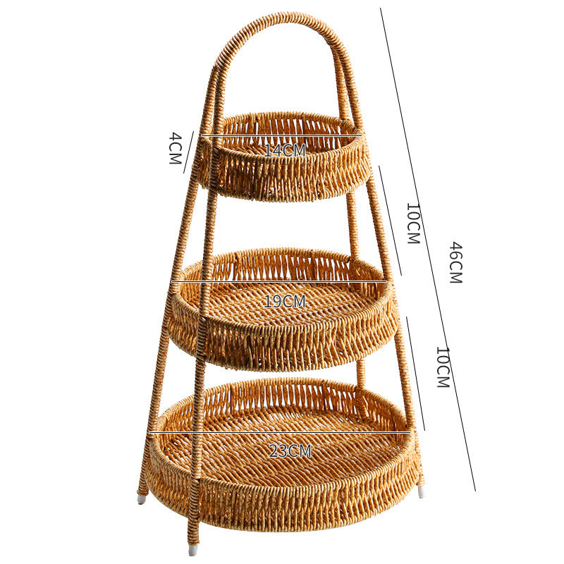 Elegant Woven Storage Basket Siopsrl