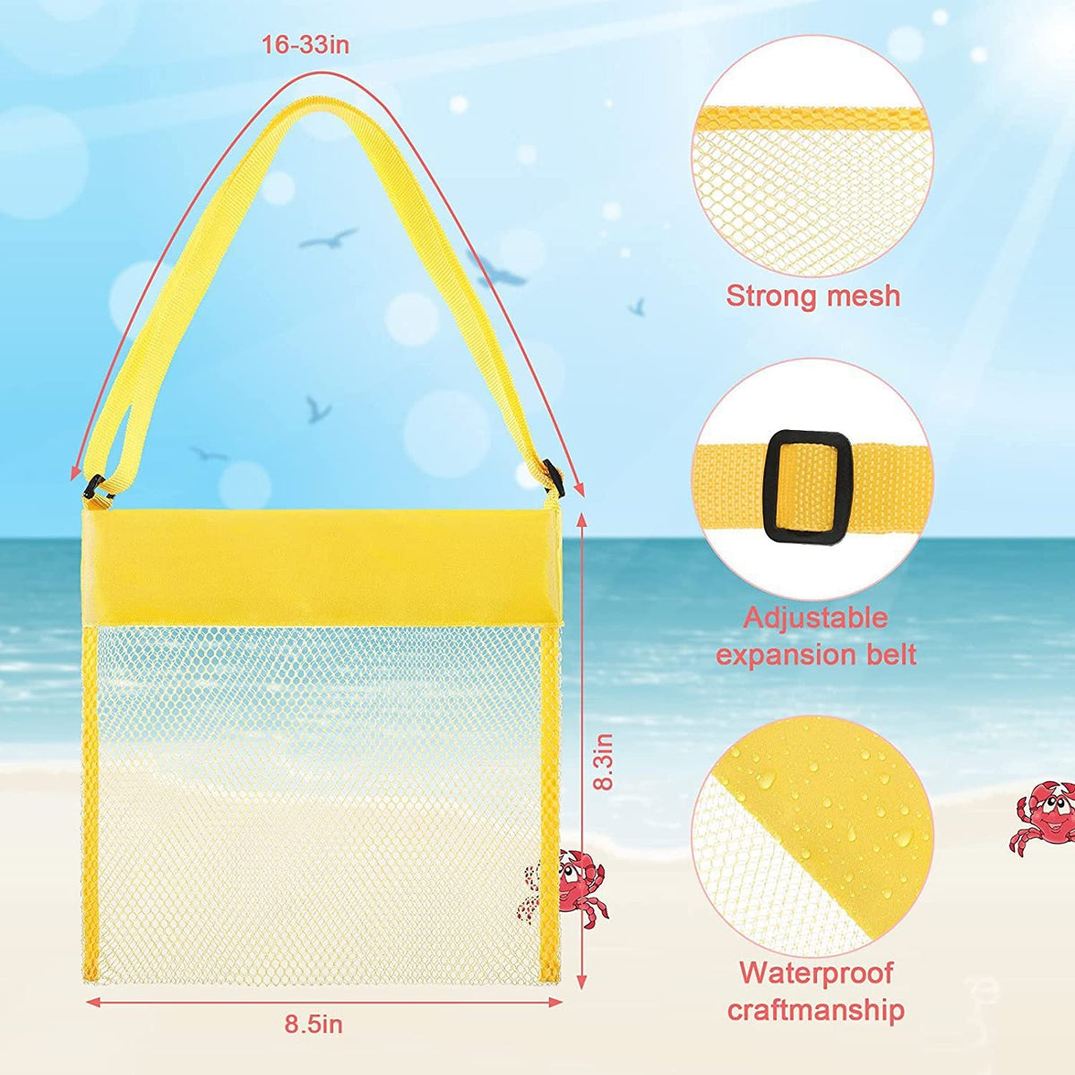 Siopsrl | Practical net carrying bag Siopsrl