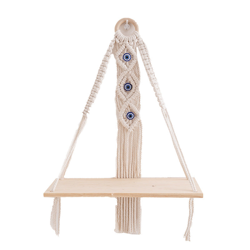 Decorative Macrame Hanging Shelf Organizer Siopsrl