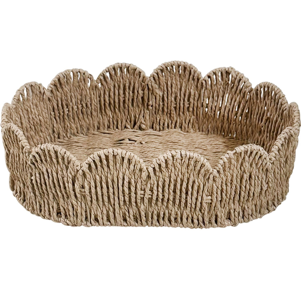 Decorative hand-woven storage basket Siopsrl