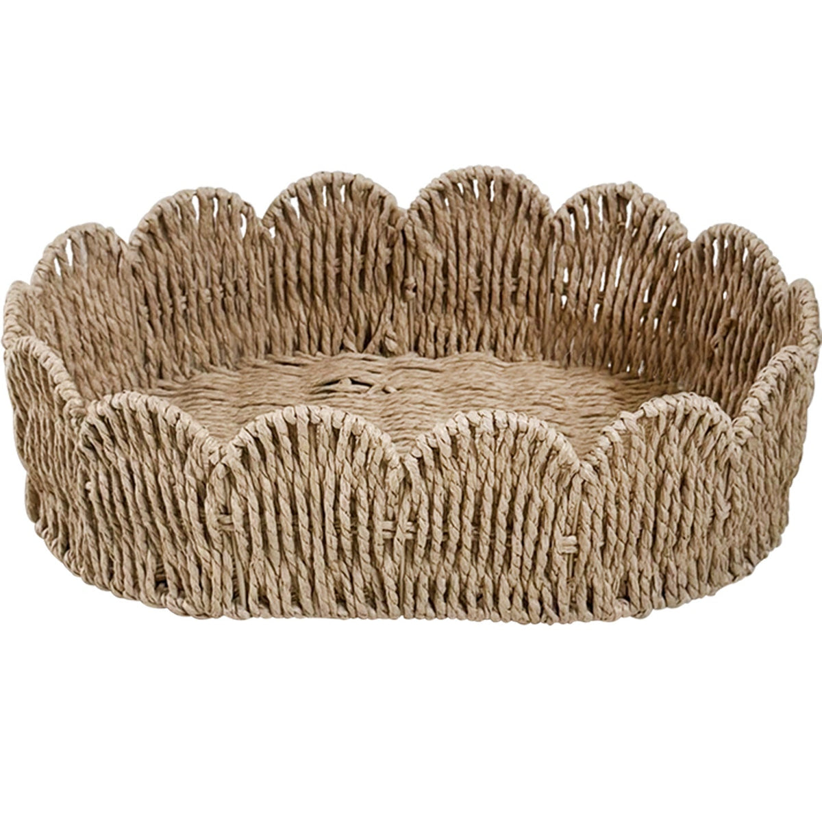 Decorative hand-woven storage basket Siopsrl