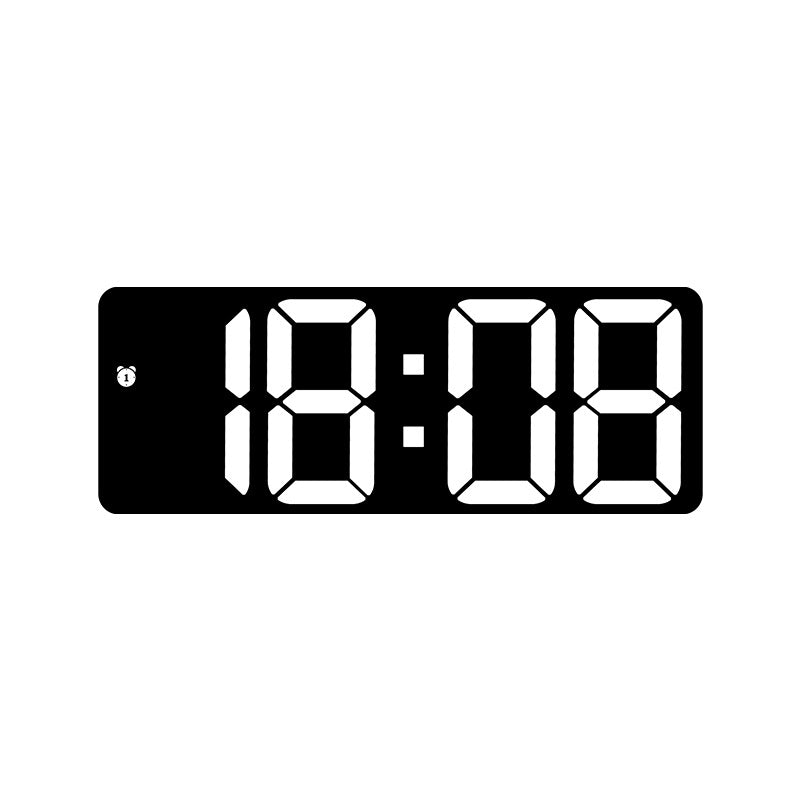 Siopsrl | Digital LED clock with large display and colorful digits Siopsrl