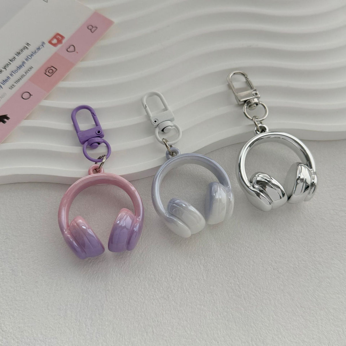 Siopsrl | Headphone Keychain Siopsrl