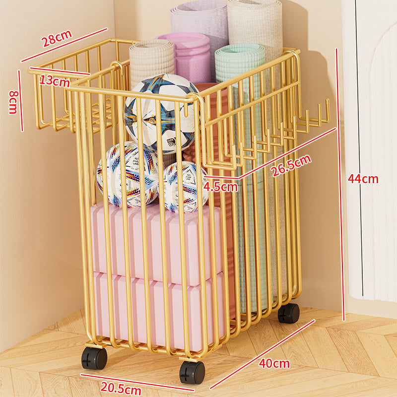 Siopsrl | Versatile Rolling Storage Cart with Dividers Siopsrl