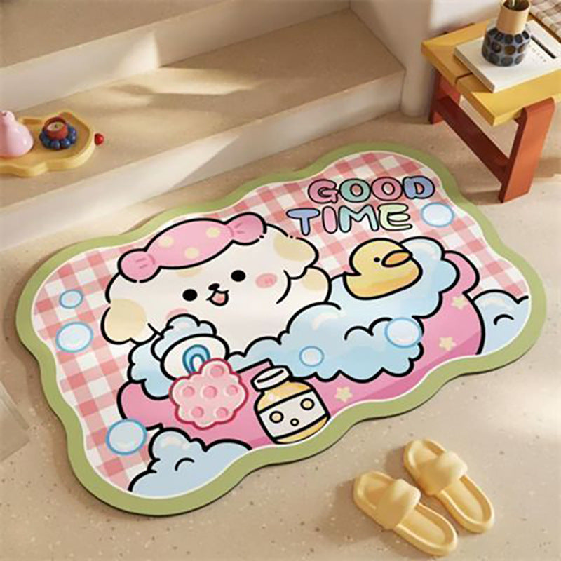 Siopsrl | Pet-Themed Decorative Bath Mat Siopsrl