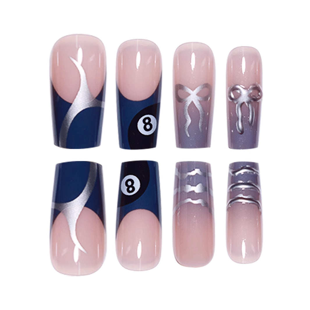 Siopsrl | Artistic Patterned Press-On Nail Art Siopsrl