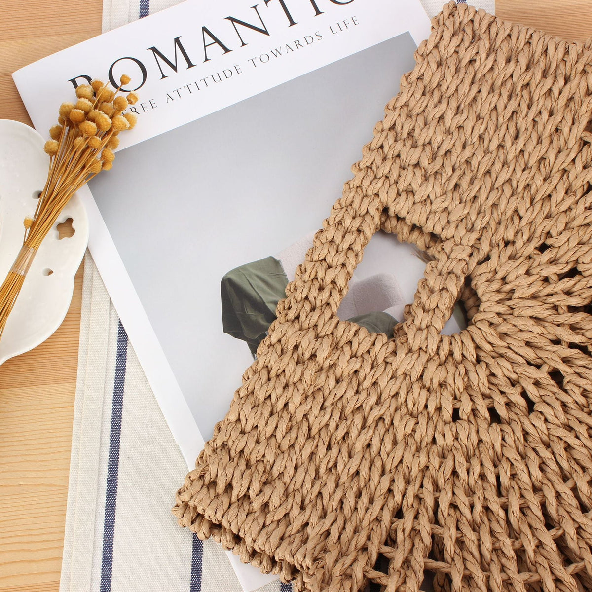 Handmade basket bag with unique design Siopsrl