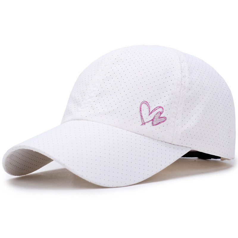 Siopsrl | Women's Lightweight Breathable Dot Pattern Sports Cap Siopsrl