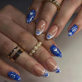 Siopsrl | Creative nail set with flower and heart designs Siopsrl