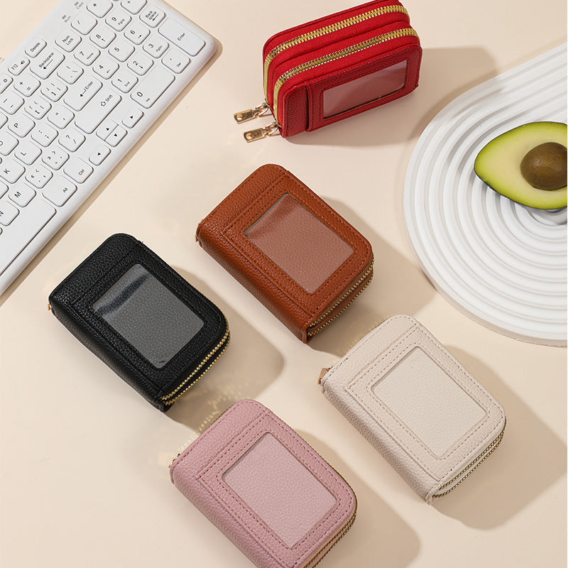 Siopsrl | Compact Multi-Pocket Zippered Wallet Siopsrl