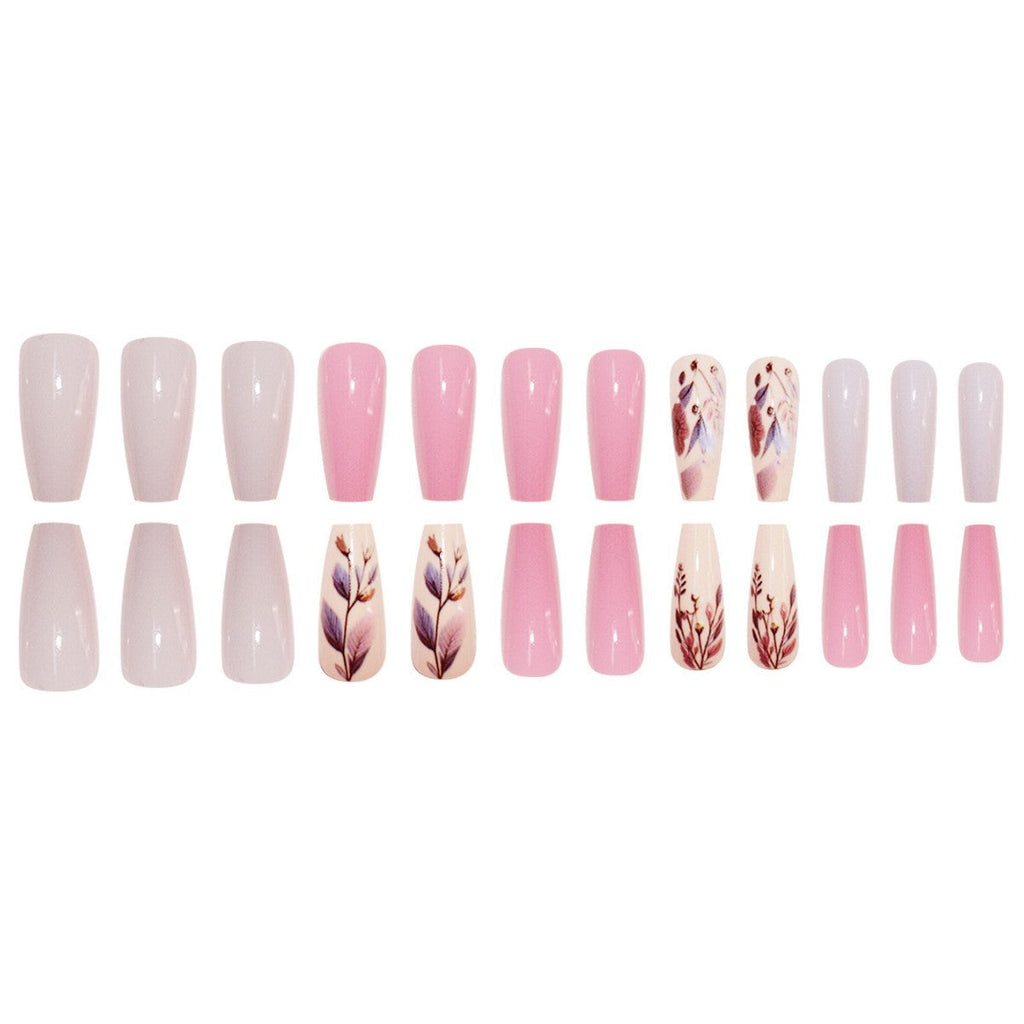 Siopsrl | Botanical Floral Press-On Nail Art Siopsrl