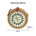 Ladies Round Basket Bag Siopsrl