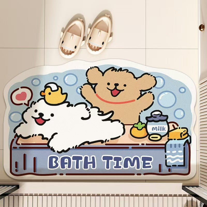 Siopsrl | Cartoon Bath Mat Siopsrl