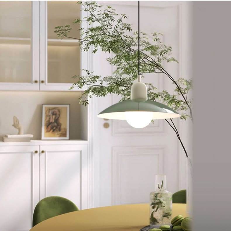 Siopsrl| Modern Macaron Bauhaus Pendant Light – Iron Shade