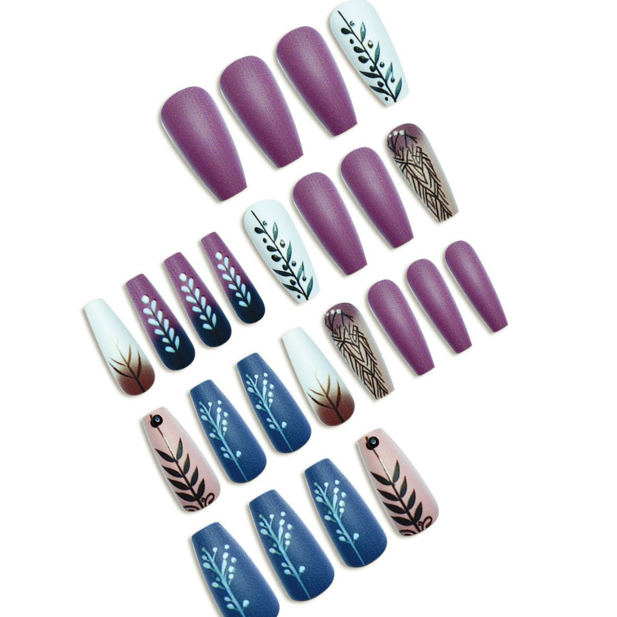 Siopsrl | Botanical Nail Art Design Siopsrl