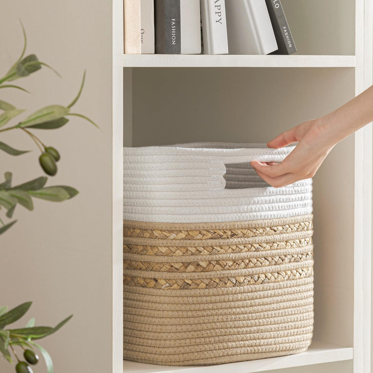 Functional storage basket with carrying handles Siopsrl